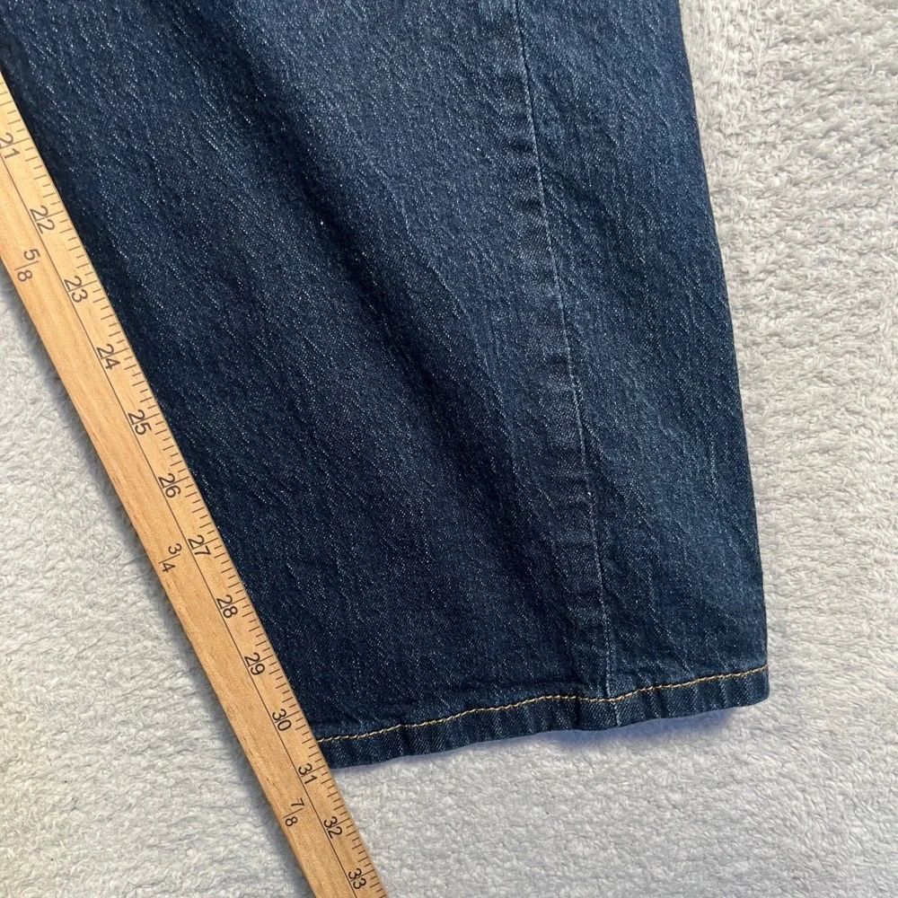 Levi's 505 Jeans Regular Fit Dark Wash Denim Pants‎ Classic W38 L32